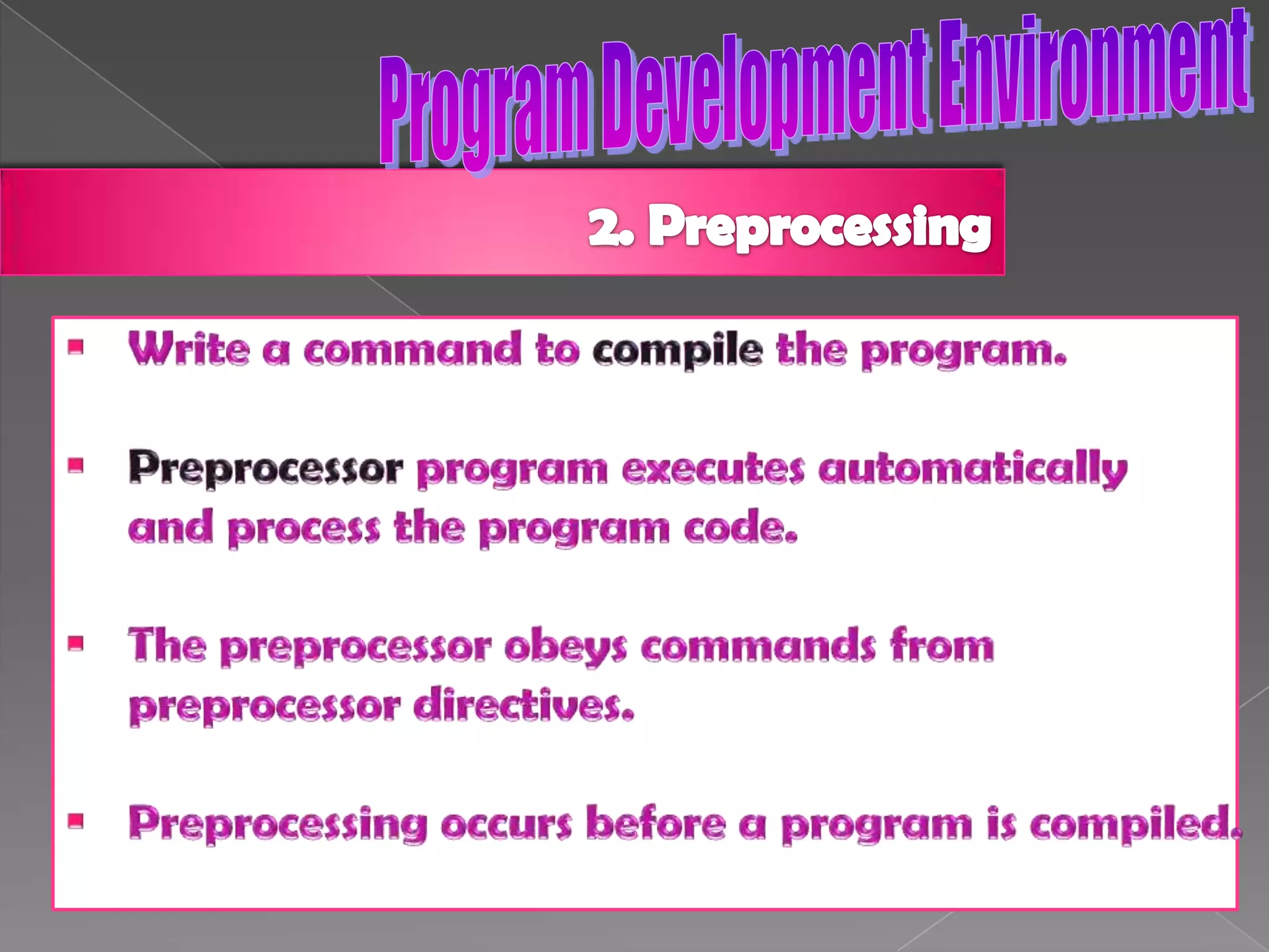 Saves or stores program on disk	such as C:\ or A:\ etc.Editor or text editor is a type of program used for editing plain text files. E.gdev/turbo