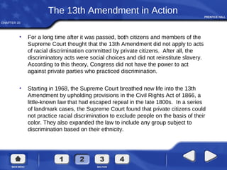 13th amendment court cases