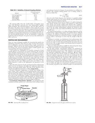 Sample Riffler Work Perry’s Chemical Engineers’ Handbook 7ma Ed Chap 20 | PDF