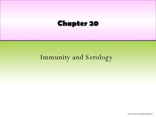 Immunity and Serology Chapter 20 