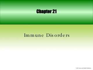 Immune Disorders Chapter 21 