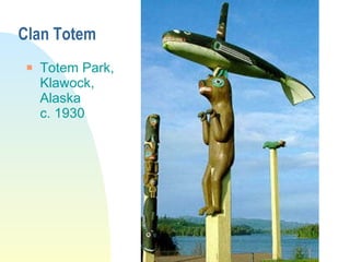 Clan Totem Totem Park, Klawock, Alaska c. 1930 