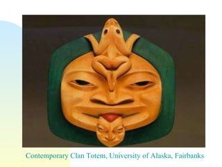 Contemporary Clan Totem, University of Alaska, Fairbanks 