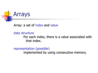 Chap 2  Arrays and Structures.ppt