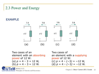 Chapter 2: Direct Current (DC) Circuits | PDF