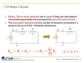 Chapter 2: Direct Current (DC) Circuits | PDF