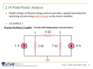 Chapter 2: Direct Current (DC) Circuits | PDF