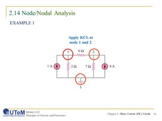 Chapter 2: Direct Current (DC) Circuits | PDF