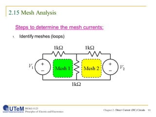 Chapter 2: Direct Current (DC) Circuits | PDF