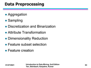 Preprocessing techniques in data mining with solve examples | PPTX