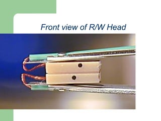 Front view of R/W Head 