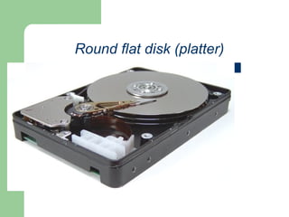 Round flat disk (platter) 