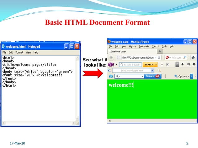 Internet Programming | PPT