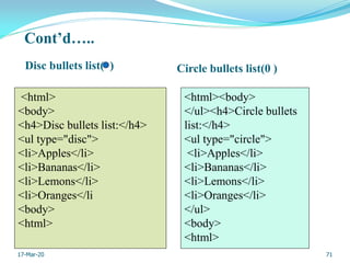 Internet Programming | PDF
