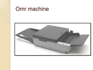 Omr machine
 