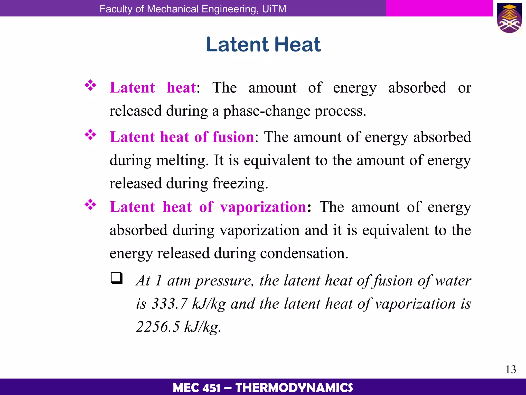 Thermodynamic Chapter 2 Properties Of Pure Substances | PPT | Chemistry ...