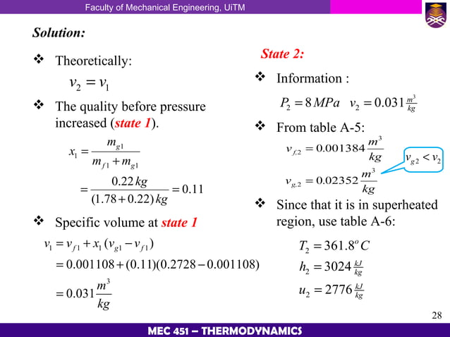 Thermodynamic Chapter 2 Properties Of Pure Substances | PPT | Chemistry ...