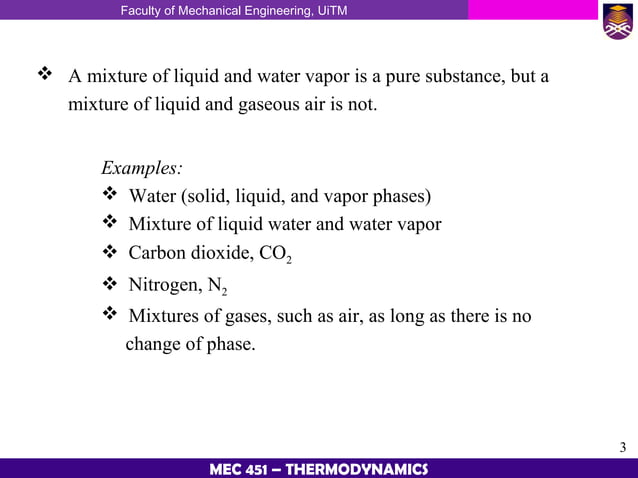 Thermodynamic Chapter 2 Properties Of Pure Substances | PPT | Chemistry ...