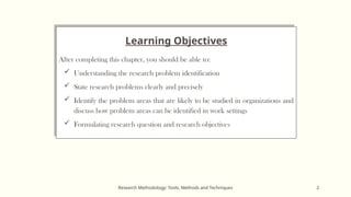 This slide present about how to identify problem and how to create the ...