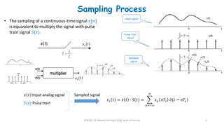 Signal, Sampling and signal quantization | PDF