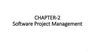 chapter 2 Software Project Management.pptx of HAWASA university | PPTX
