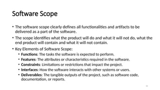 chapter 2 Software Project Management.pptx of HAWASA university | PPTX