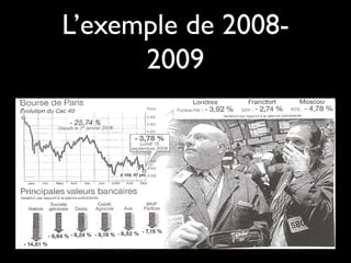 L’exemple de 2008-
2009
 