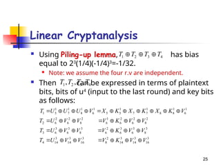 chap3.ppt Block ciphers ms the advanced encryption standard | PPT