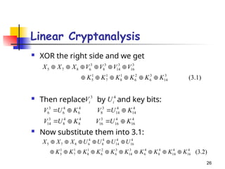 chap3.ppt Block ciphers ms the advanced encryption standard | PPT