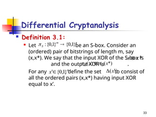 chap3.ppt Block ciphers ms the advanced encryption standard | PPT