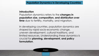 Comprehensive Analysis of Population Dynamics in Developing Countries ...