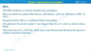 Ron's Code Number 4 Encryption Chap 3- ASymmetric Encryption information.pdf