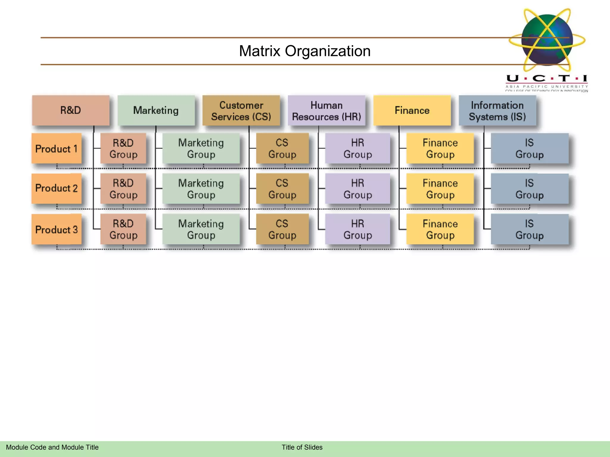 Matrix Organization 