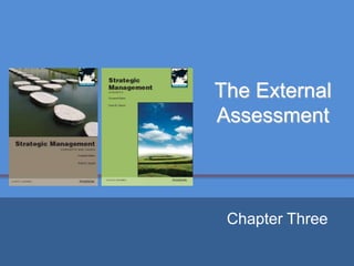 The External
Assessment
Chapter Three
 