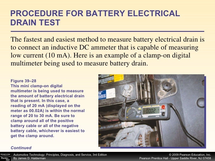 Chapter 39 Batteries and Battery Testing