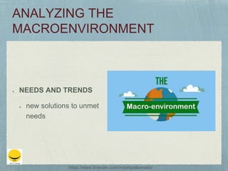 NEEDS AND TRENDS
new solutions to unmet
needs
https://www.linkedin.com/in/jiahpellamado/
 