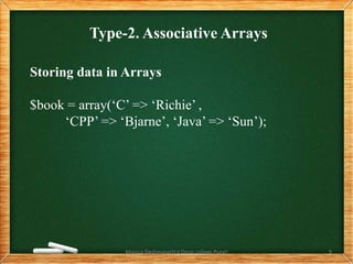 Chap 3php array part1 | PPT