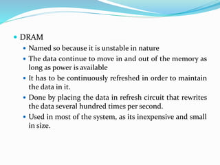 Chap3 primary memory | PPTX