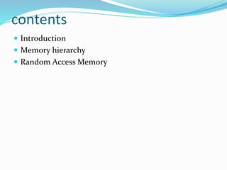 Chap3 primary memory | PPTX