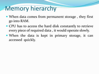 Chap3 primary memory | PPTX
