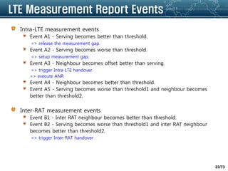 LTE Call Processing and Handover | PDF