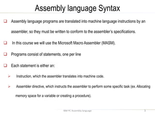 Assembly Language Programming By Ytha Yu, Charles Marut Chap 4 ...