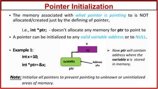Pointer Initialization
 