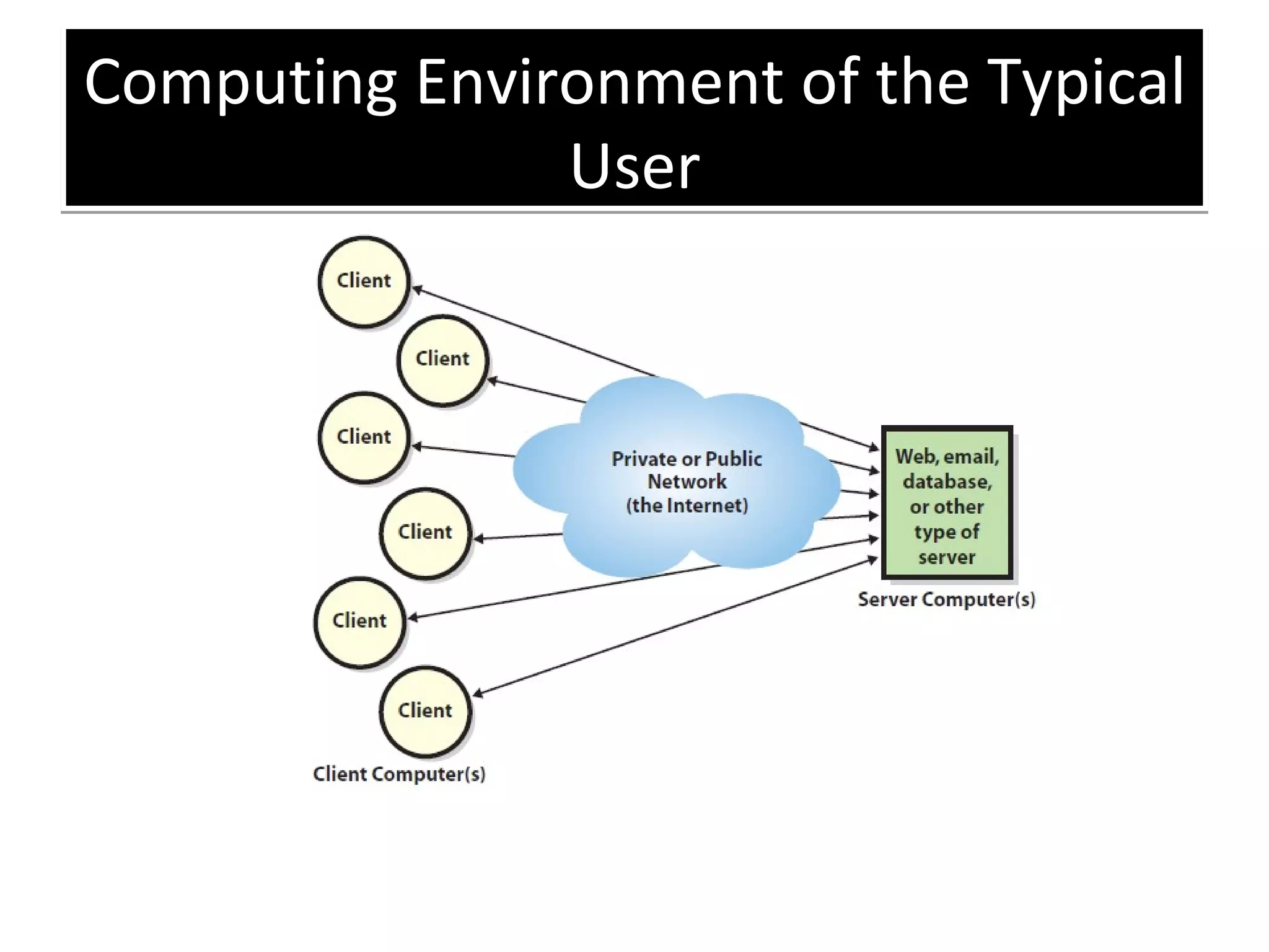 Computing Environment of the Typical User 