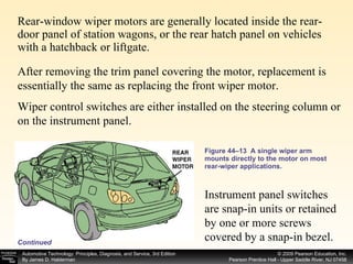 Window Wiper Pipe Routing Train Chapter 44 | PPT