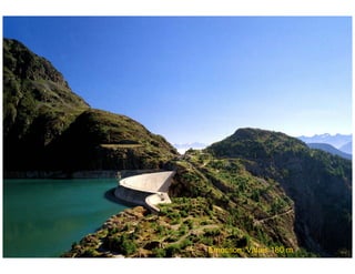 ÉC OLE POLY TEC HNIQUE
FÉDÉRALE D E LAUSANNE
Laboratoire de Constructions Hydrauliques
Barrages en béton
Barrages - voûtes
Emosson, Valais 180 m
 