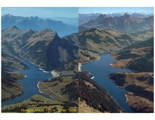 ÉC OLE POLY TEC HNIQUE
FÉDÉRALE D E LAUSANNE
Laboratoire de Constructions Hydrauliques
Barrages en béton
Barrages - voûtes
Hongrin, Vaud, 125 m / 90 m, 1969
 