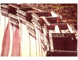 ÉC OLE POLY TEC HNIQUE
FÉDÉRALE D E LAUSANNE
Laboratoire de Constructions Hydrauliques
Barrages en béton
Barrages - voûtes
Gigerwald, St. Gall, 147 m, 1976
 