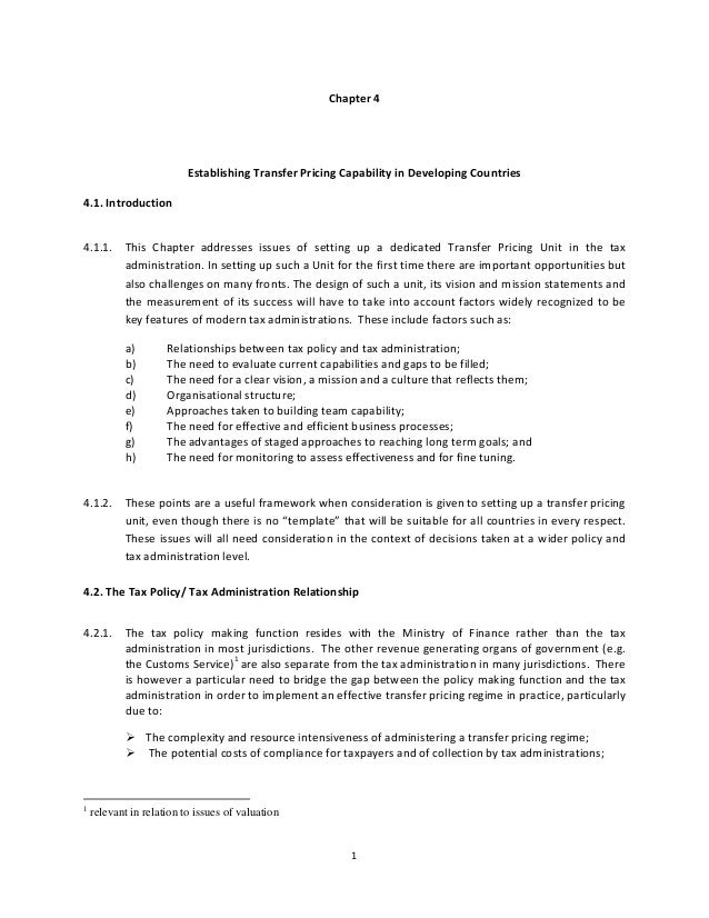 transfer pricing agreement template transfer pricing practical manual for developing transfer pricing agreement template transfer pricing practical manual for developing