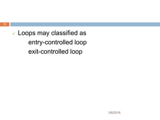 control structures in c if switch for | PPTX | Programming Languages ...